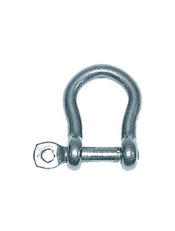 Скоба такелажная подковообразная с пальцем Marine Quality 3505-0050 Ø5мм из нержавеющей стали AISI316