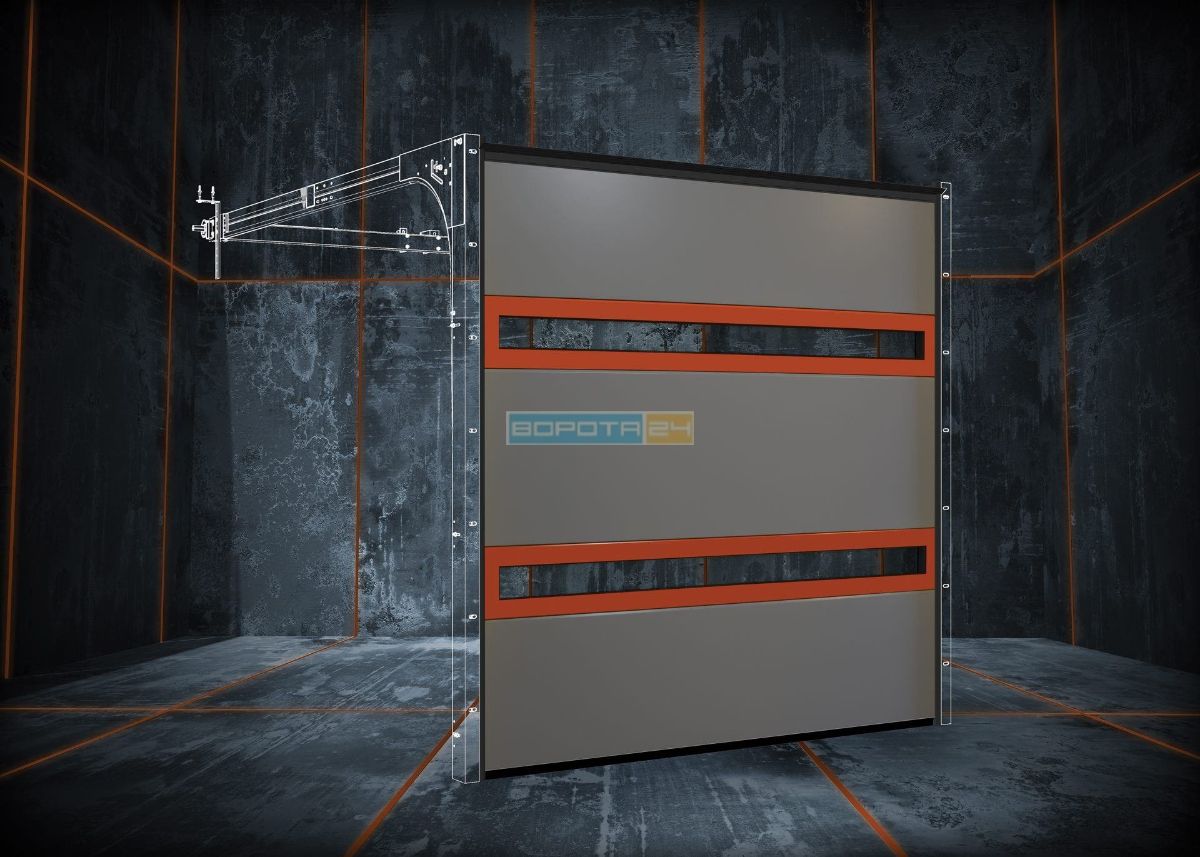 скільки коштують ворота зі склом - встановлення - гарантія