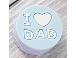 I love dad - св.голубой