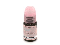 (УЦЕНКА) "Starline Collection Pretty Brown" - Пигмент для татуажа глаз Perma Blend (США)