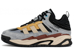 Adidas Niteball With Fur Grey Beige с мехом