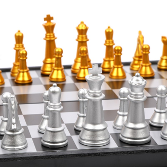 Настольная игра Шахматы магнитные, поле 31х31 см