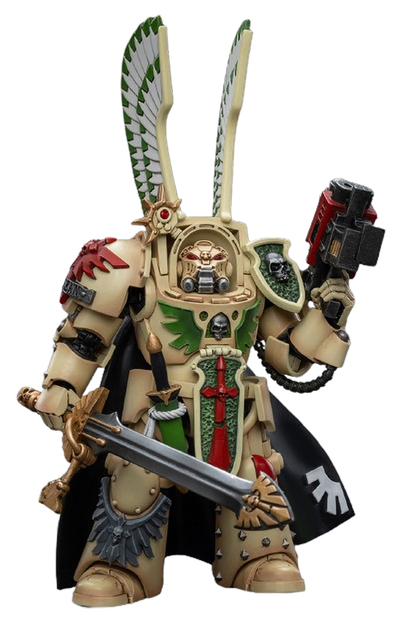 Рыцарь Крыла Смерти Темных Ангелов (Warhammer 40k) - КОЛЛЕКЦИОННАЯ ФИГУРКА 1/18 Dark Angels Deathwing Strikemaster with Power Sword (JT9169) - JOYTOY