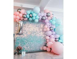 фотозона "оттенки макарунс"