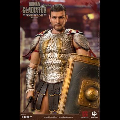 Римский гладиатор в чешуйчатой броне - КОЛЛЕКЦИОННАЯ ФИГУРКА 1/6 scale Imperial Legion Roman Gladiator Ares Version (HH18052) - HAOYUTOYS