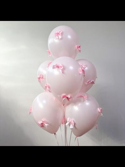 Шар Премиум 33 см с бантиками