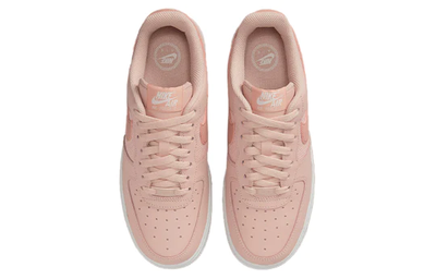 Розовые стильные Кроссовки Nike Air Force 1 07 ESS Cross Stitch-Pink Oxford мужские DJ9945-600
