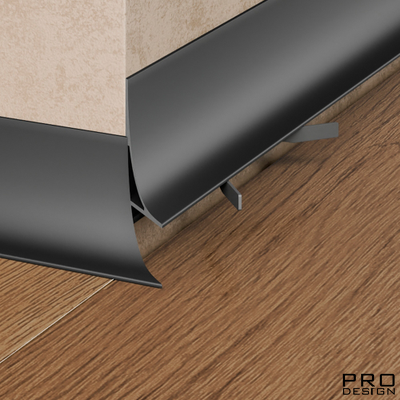 Плинтус Pro Design Corner L 584 Черный