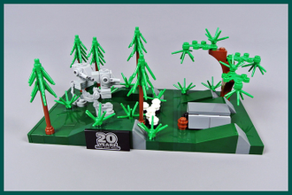 # 40362 «Битва на Эндоре»–Мини: Выпуск к 20–Летнему Юбилею / “Battle of Endor” Micro Build ― 20th Anniversary Edition