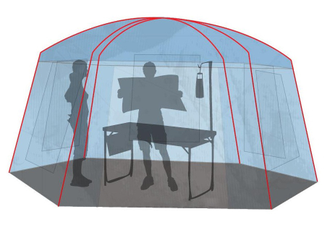 Тент CANADIAN CAMPER SUMMER HOUSE