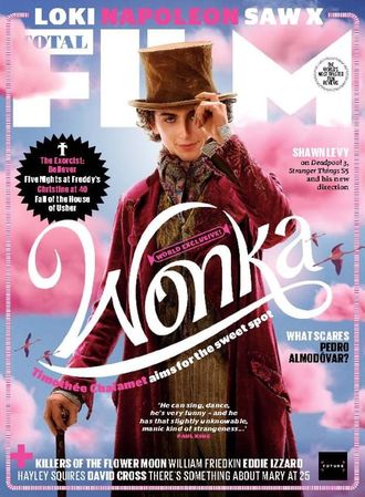 Total Film Magazine October 2023 Timothee Chalamet, Wonka Cover, Иностранные журналы, Intpressshop