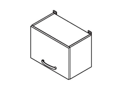 Кухонный Шкаф Равенна Шайн В50 выт