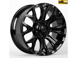 Комплект дисков R20 9,0J ET+18 5*139,7/5*150 WORX 821 Черный (80329)