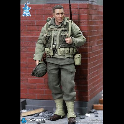 РЯДОВОЙ ДЭНИЭЛ ДЖЕКСОН (СПАСТИ РЯДОВОГО РАЙАНА) - КОЛЛЕКЦИОННАЯ ФИГУРКА 1/12 scale Palm Hero Series WWII US 2nd Ranger Battalion Series 2 – Private Jackson (XA80009) - DID
