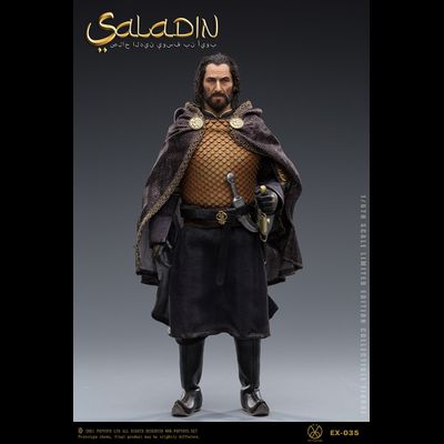 Саладин, Салах ад-Дин ("Царствие Небесное") - Коллекционная ФИГУРКА 1/6 "Nothing, Everything” Saladin Fine copper handmade armor (EX035) - POPTOYS