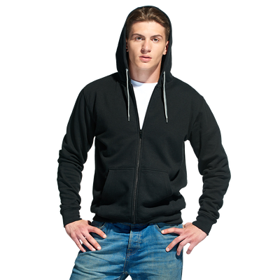 Мужская толстовка с начёсом (A17) 280 г/м, 60% хлопок, 40% полиэстр