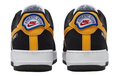 Nike air force 1 low black and gold online