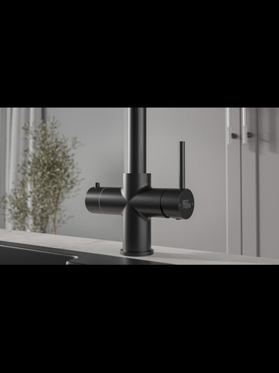 Система мгновенного кипячения воды 4в1 AQUAHOT ROME Black Matte (матовый черный)