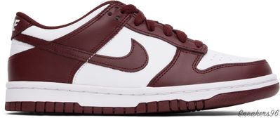 Nike Dunk Low Burgundy/Бордовые Женские (36-40)
