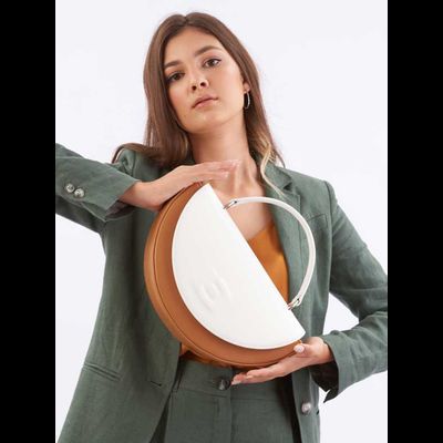 SLICY BAG 2116 Бежевый/белый