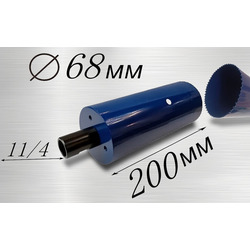 коронка диаметр 68 мм глубина 200 мм для алмазной дрели