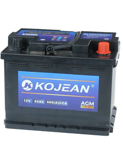 АКБ 6СТ-60 KOJEAN AGM о.п.
