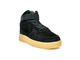 Nike Air Force 1 High замшевые черные