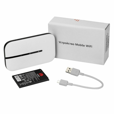 Wi-Fi Роутер HUAWEI 4G Mobile WiFi 3s E5576-321 51071VPL портативный, LTE 150Мбит/с, miniSIM, Wi-Fi 2.4ГГЦ N150, 1500мАч