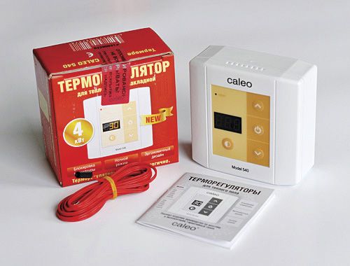 Накладной терморегулятор Caleo 540
