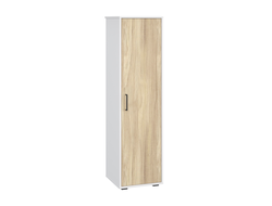 Набор мебели ОСКАР - Шкаф-пенал ОС-01 Белый структурный/Блэквуд ячменный