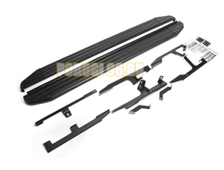 Пороги на AUDI Q7 (2015-… ) Black-Premium