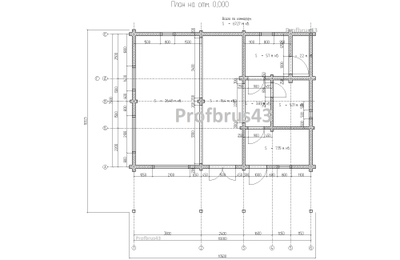 Домокомплект из клееного бруса "Нагорск-2", 136 м2