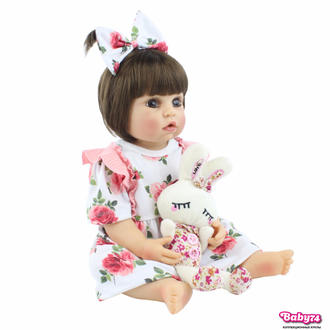 Кукла реборн — девочка  "Алина" 55 см