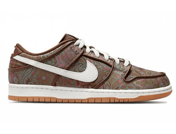 Nike SB Dunk Low Pro Paisley Brown фото