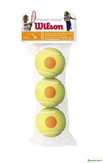 Теннисные мячи Wilson Starter Orange x3