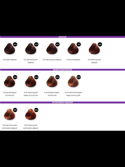 OLLIN Performance Стойкая крем-краска для волос, 60 мл