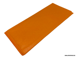 Бумага тишью  50 х 66 см Оранжевый 123