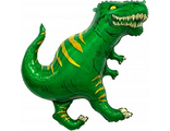 Шар (36&#039;&#039;/91 см) Фигура, Динозавр Тираннозавр, Зеленый, 1 шт.