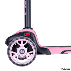 Детский самокат TechTeam Surf Girl 2021 розовый