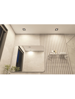 Точечный встраиваемый влагозащищенный светильник Denkirs DK3102-BK