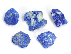 Азурит, в ассортименте, Россия, Челябинская обл., Михеевское  месторождение (17-20 мм, 3-4 г) №28297