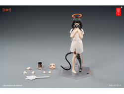 Девочка-киборг (с маской) - Коллекционная фигурка 1/12 SCALE three wise monkeys 03 speak no evil (06975212920412) - Snail Shell