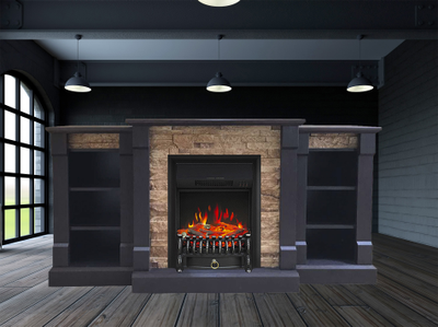 Электрокамин Моника LUX BL M4