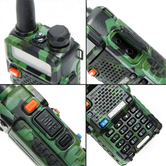 Baofeng UV-5R Камуфляж рация (UHF/VHF)/для охоты/для рыбалки/для туризма/походы 