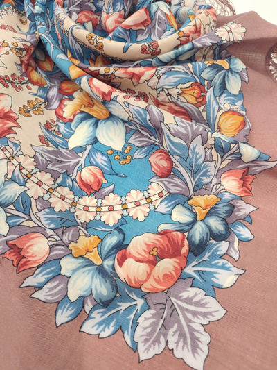 Павловопосадский платок Соловьиная роща 1994-2