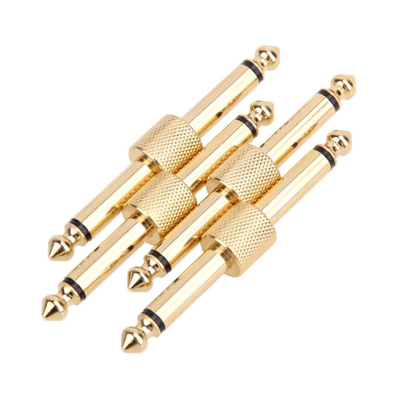 Переходник/адаптер Jack 6,3 мм - Jack 6,3 мм, 1 шт