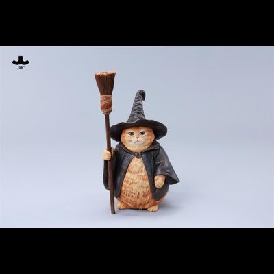 Котик-волшебник (рыжий) - Коллекционная фигурка 1/6 Wizard Cat (JXK-CS02А) - JXK