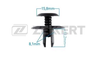 КЛИПСА КРЕПЕЖНАЯ ZEKKERT BE-1145
