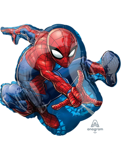 Шар фольгированный Человек паук в прыжке