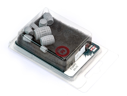 Сборная модель: (MiniWarPaint S-199) Набор бочек 5; 10; 15; 20; 30; 50; 100 л. Размер "M"